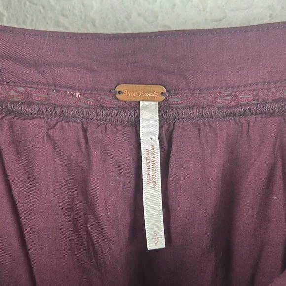 Perfect FREE PEOPLE Sunny Days Ahead Ruffle Crop Top small - Picture 6 of 8